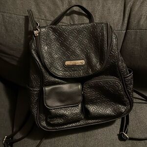 Black Rosetti Backpack Purse